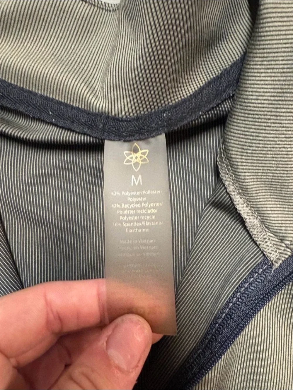 Green Polyester & Elastane Zip-Up Athletic Jacket Size Medium Lululemon Inspired